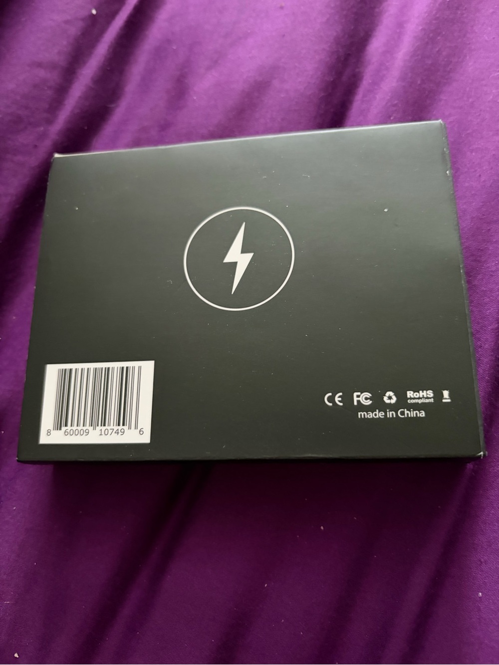 Black Clutch Charging Accessory New in Box with